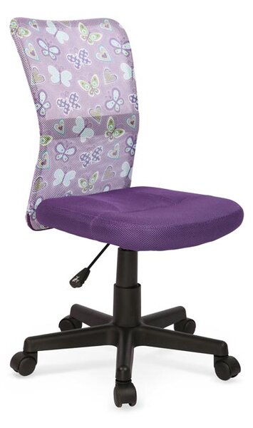 Detská otočná stolička DINGO fialová