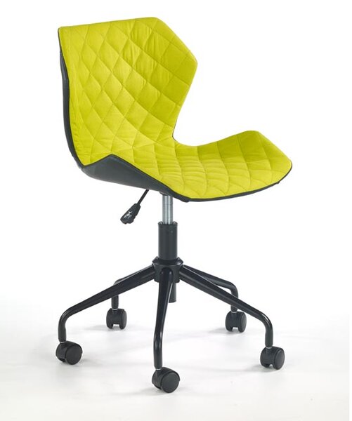 Detská otočná stolička MATRIX zelená