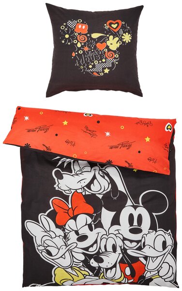 POSTEĽNÁ BIELIZEŇ PRE MLÁDEŽ, renforcé, viacfarebná, 135/200 cm Disney - Online Only bytové doplnky, Online Only