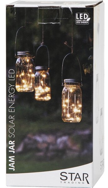 LED dekorácia Star Trading Jamjar, výška 18 cm