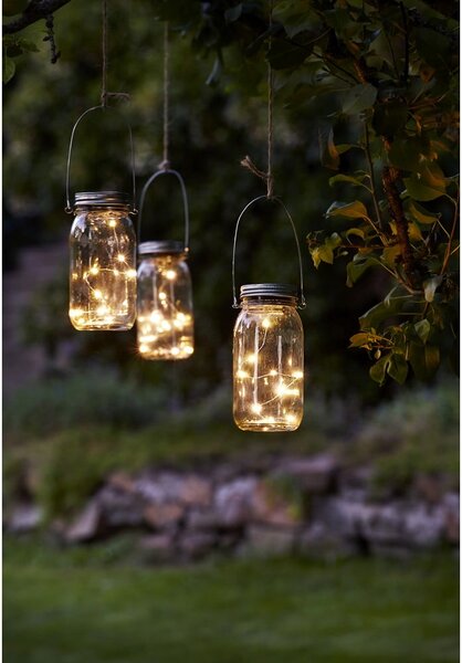 LED dekorácia Star Trading Jamjar, výška 18 cm