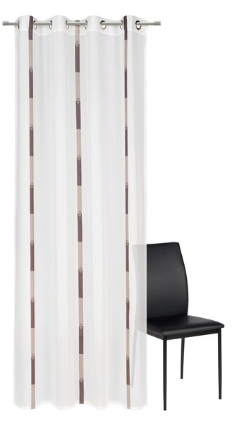 ZÁVES S OČKAMI, polopriehľadné, 140/260 cm Dieter Knoll - Záclony & závesy, Online Only