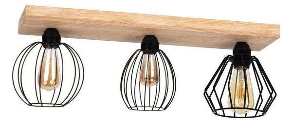 Envostar - Various 3 Stropné Lampa Pine Wood - Lampemesteren