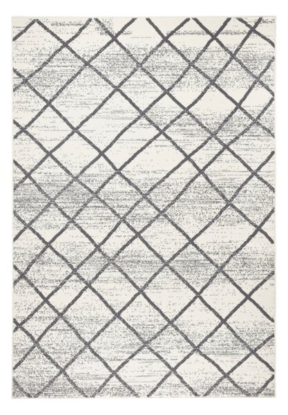 Svetlosivý koberec Zala Living Rhombe, 70 × 140 cm