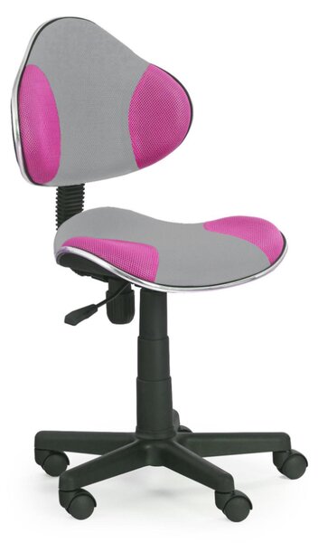 MAXMAX Detská otočná stolička FLASH 2 šedoružové