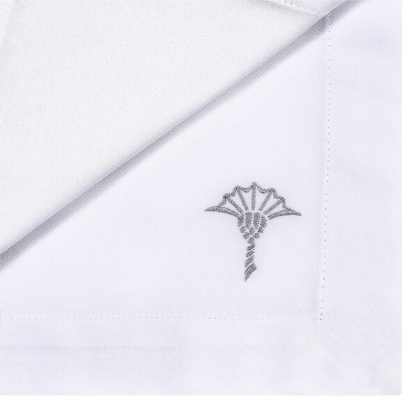ÚZKY OBRUS, 50/160 cm, strieborná, biela Joop! - Textil do domácnosti, Online Only