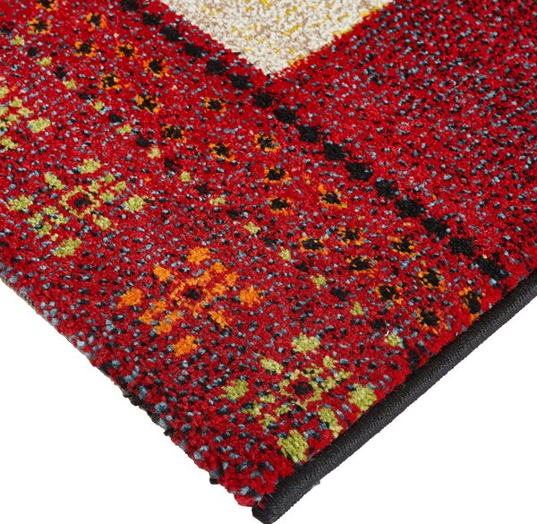 TKANÝ KOBEREC, 67/130 cm viacfarebná, červená Novel - Online Only bytové doplnky, Online Only
