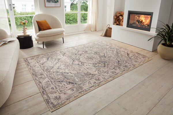 Hanse Home , Kusový koberec Terrain 105596 Sand Cream Grey, 120x170, béžová, obývacia izba