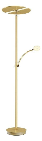 Lucande - Anniki LED Stojaca Lampa Brass - Lampemesteren