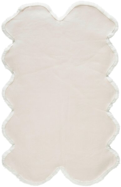 UMELÁ KOŽUŠINA, 110/180 cm, biela Novel - Koberce