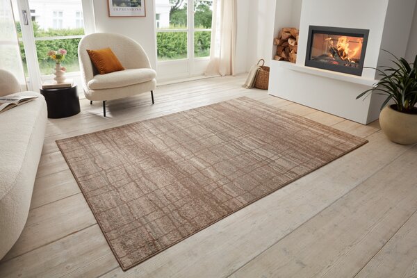 Hanse Home , Kusový koberec Terrain 105599 Jord Cream Beige, 120x170, hnedá, obývacia izba
