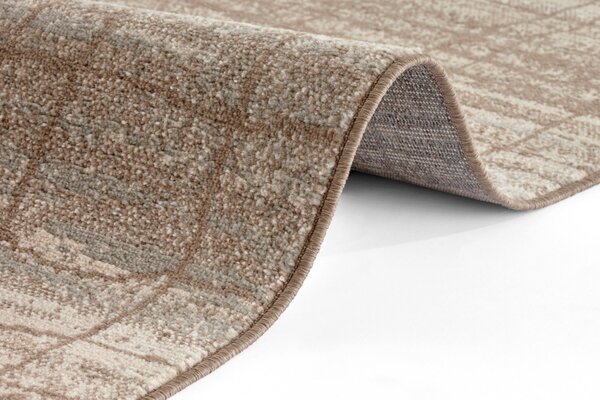 Hanse Home , Kusový koberec Terrain 105599 Jord Cream Beige, 120x170, hnedá, obývacia izba