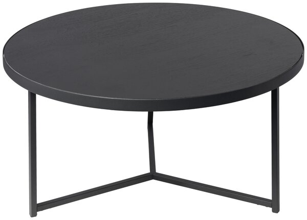 KONFERENČNÝ STOLÍK, čierna, drevo, kov, kompozitné drevo, 80/80/40 cm MID.YOU - Stolíky do obývačky, Online Only