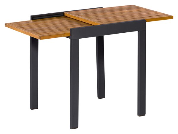 STÔL NA BALKÓN, drevo, kov, 65-130/75/65 cm Gardenson - Online Only záhrada, Online Only