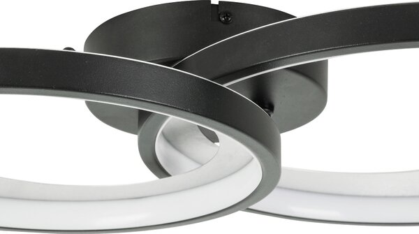 STROPNÉ LED SVIETIDLO, 55/35/8,5 cm Novel - Online Only bytové doplnky, Online Only