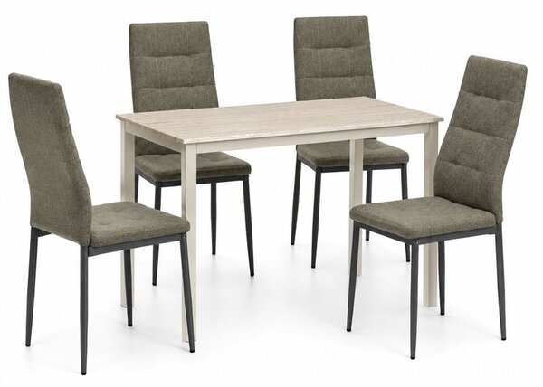 Moderný jedálenský set AUTRON v dekore cashmere