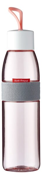 Ružová fľaša na vodu Mepal Ellipse, 500 ml