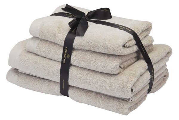 SADA FROTÉ UTERÁKOV, béžová Aquanova - Kúpeľňový textil, Online Only