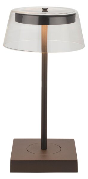 NABÍJATEĽNÁ STOLNÁ LAMPA, stmievač s regulačným kolieskom, 13,7/27 cm Dieter Knoll - Online Only bytové doplnky, Online Only