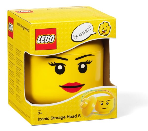Úložný panáčik LEGO® Girl, ⌀ 16,3 cm