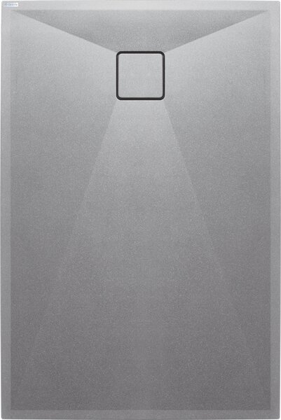 Deante Correo obdĺžniková sprchová vanička 90x70 cm čierna KQR_S71B