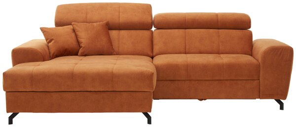 ROHOVÁ SEDAČKA, textil, oranžová Carryhome - Sedačky
