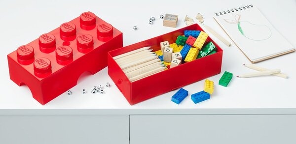 Červený úložný box LEGO®