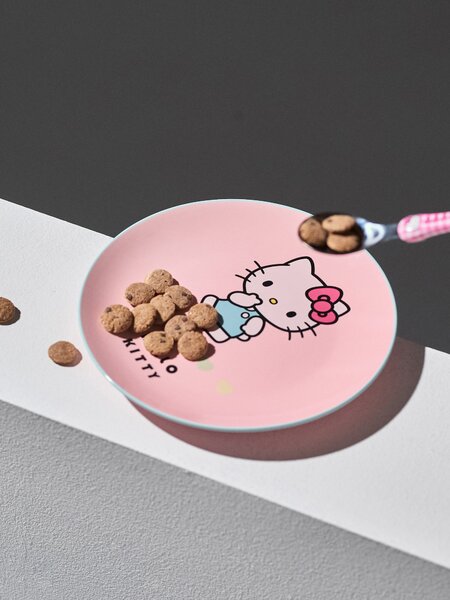 Sinsay - Keramický tanier Hello Kitty - viacfarebná