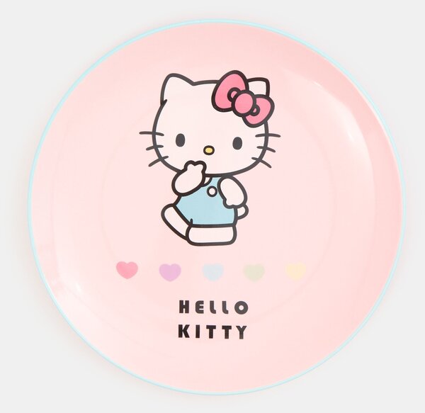 Sinsay - Keramický tanier Hello Kitty - viacfarebná