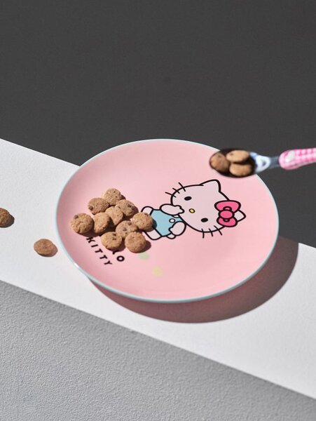 Sinsay - Keramický tanier Hello Kitty - viacfarebná