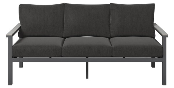 3-MIESTNA LAVICA kov, plast, textil Amatio - Série záhradného nábytku