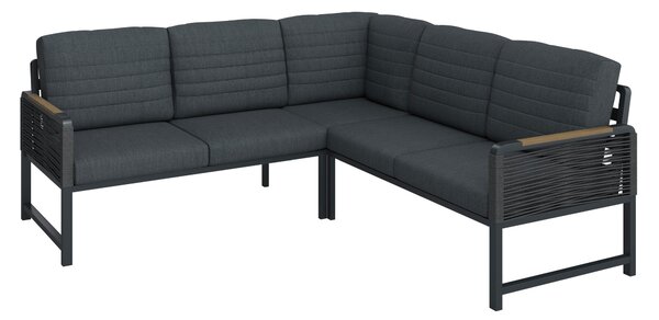 TERASOVÁ SEDACIA SÚPRAVA kov, plast, textil Ambia Garden - Série záhradného nábytku