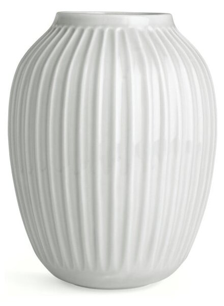 Biela kameninová váza Kähler Design Hammershoi, výška 25 cm