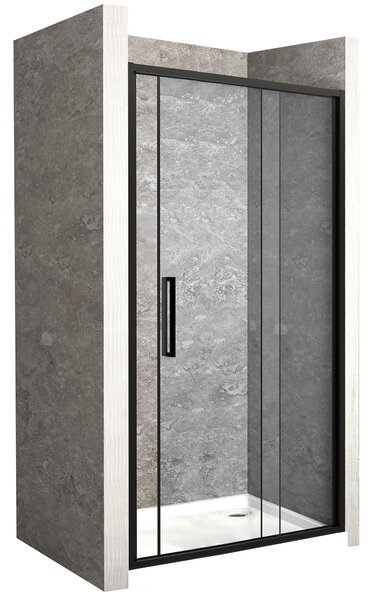Sprchové dvere MAXMAX Rea RAPID slide 100 cm - čierne