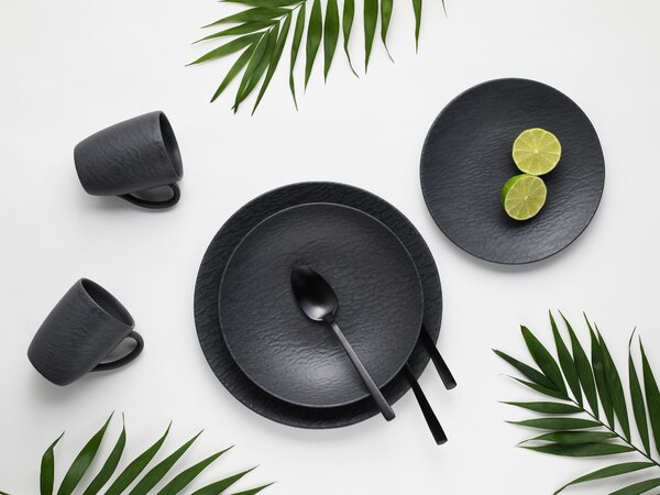 KOMBINOVANÝ SERVIS, 16-dielne, kamenina Creatable - Online Only bytové doplnky, Online Only
