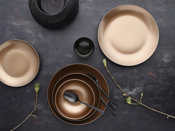 JEDÁLENSKÝ SERVIS Glamour Gold 12-dielne Creatable - Online Only bytové doplnky, Online Only