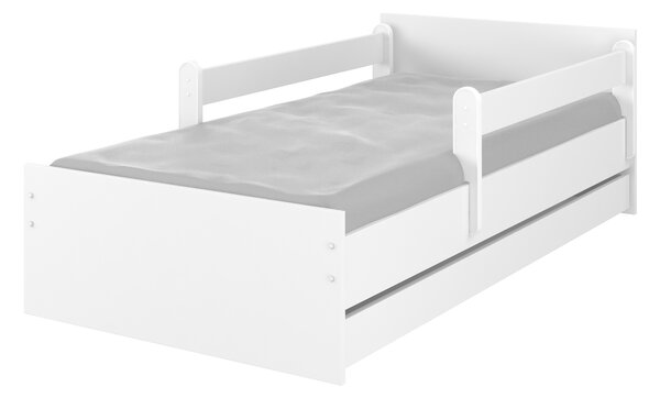 Detská posteľ MAX bez motívu 180x90 cm - biela