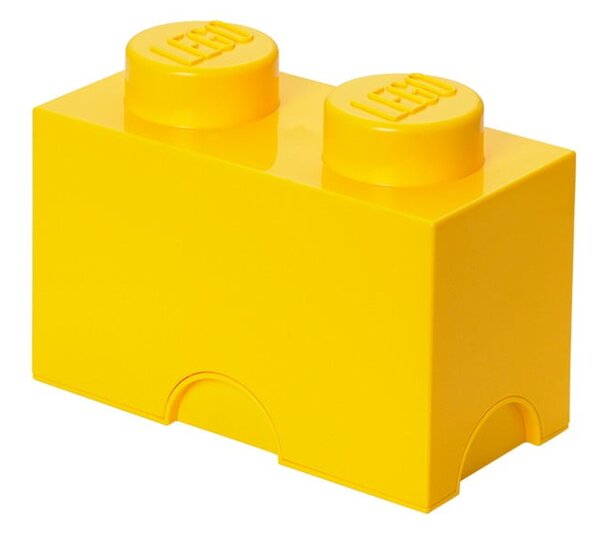 Žltý úložný dvojbox LEGO®