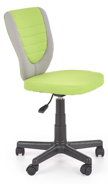 Detská otočná stolička ERB - šedo / zelená