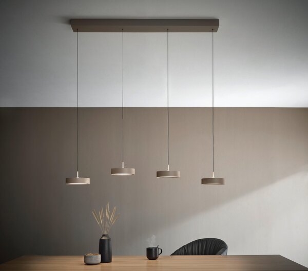 ZÁVESNÉ LED SVIETIDLO, 118/17,5/180 cm Dieter Knoll - Interiérové svietidlá
