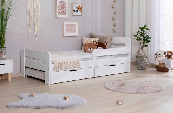 POSTEĽ S ÚLOŽNÝM PRIESTOROM 90/200 cm, MID.YOU - Detské izby, Online Only