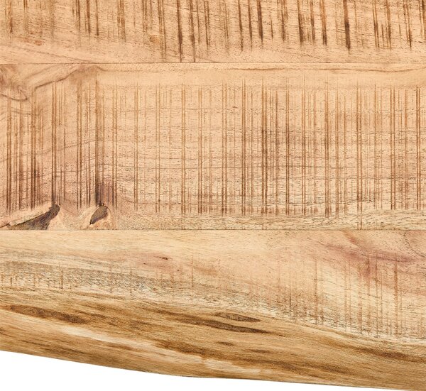 KONFERENČNÝ STOLÍK, prírodná farba, čierna, drevo, kov, 115/70/45 cm Ambia Home - Stolíky do obývačky