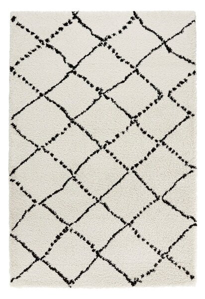 Béžovo-čierny koberec Mint Rugs Hash, 200 x 290 cm