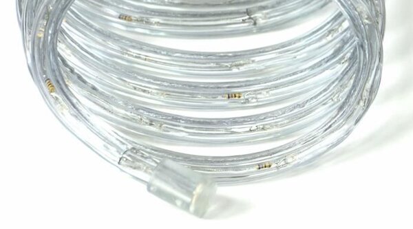 NEXOS LED svetelný kábel 10 m, 240 LED diód, červený