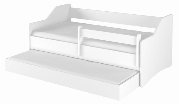 Detská posteľ s prístelkou Lully 160x80cm - biela II