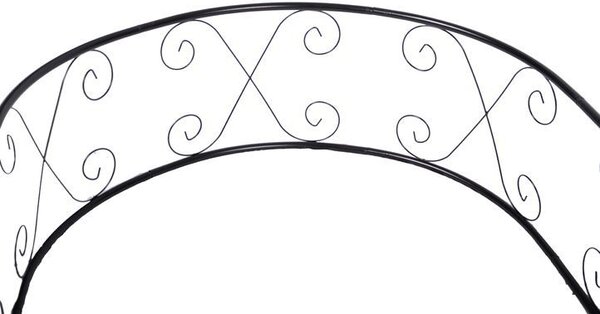 Vchodová oblúková pergola - oblúk na ruže
