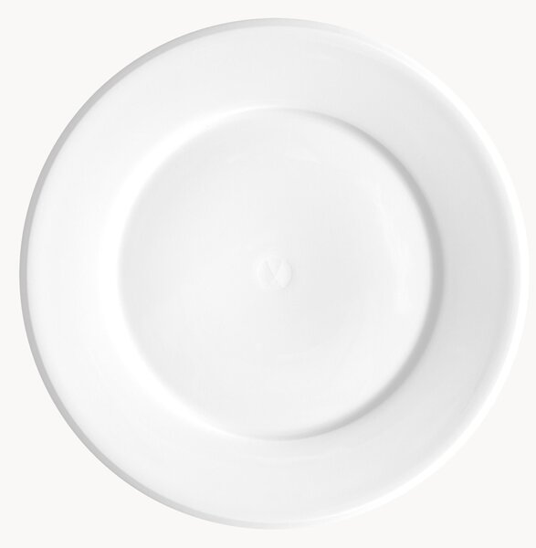 Ručne vyrobené raňajkové taniere z porcelánu Vitruv, 2 ks