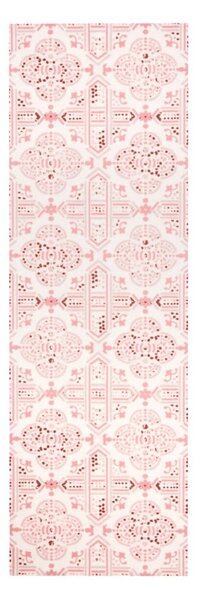 Ružový behúň Zala Living Cook & Clean Tile, 45 × 140 cm