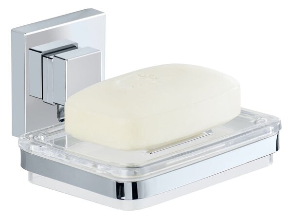 Miska na mydlo bez nutnosti vŕtania Wenko Vacuum-Loc, až 33g