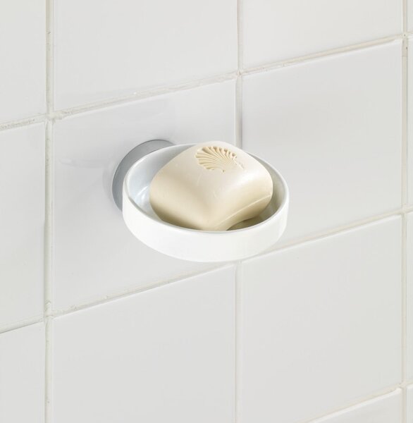 Miska na mydlo bez nutnosti vŕtania Wenko Vacuum-Loc Capri, až 33g